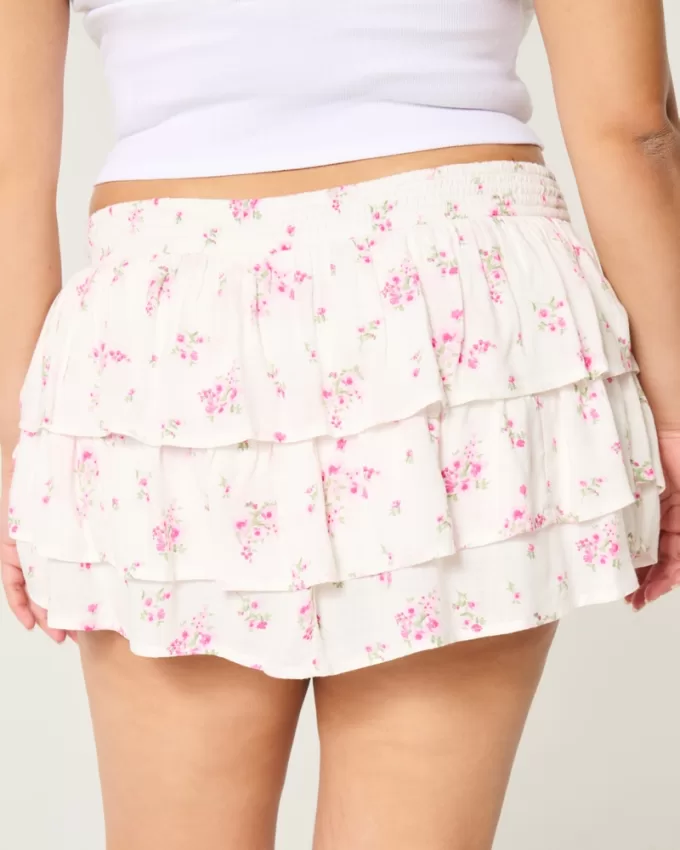 Tiered Mini Skort,Tiered Mini Skort Tiered Mini Skort,Tiered Mini Skort