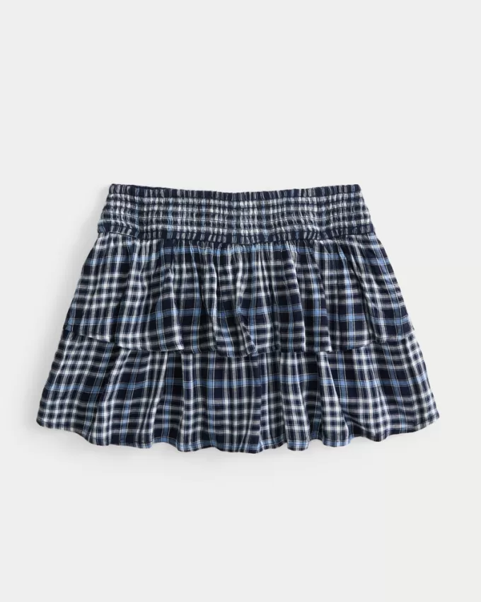 Tiered Mini Skort,Tiered Mini Skort