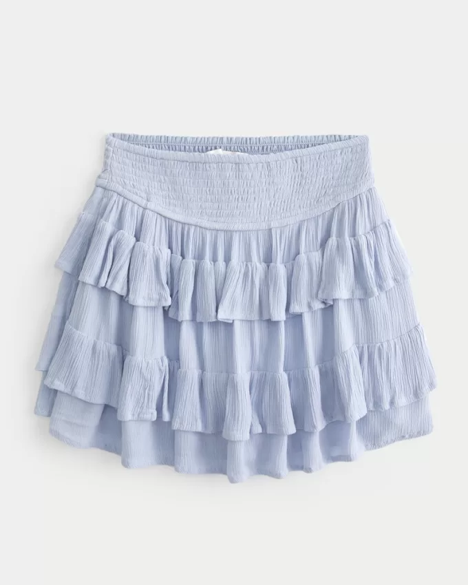 Tiered Mini Skort,Tiered Mini Skort Tiered Mini Skort,Tiered Mini Skort