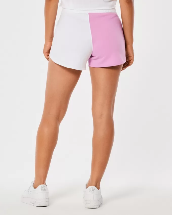 Ultra High-Rise Curved Hem Dad Shorts,Ultra High-Rise Curved Hem Dad Shorts