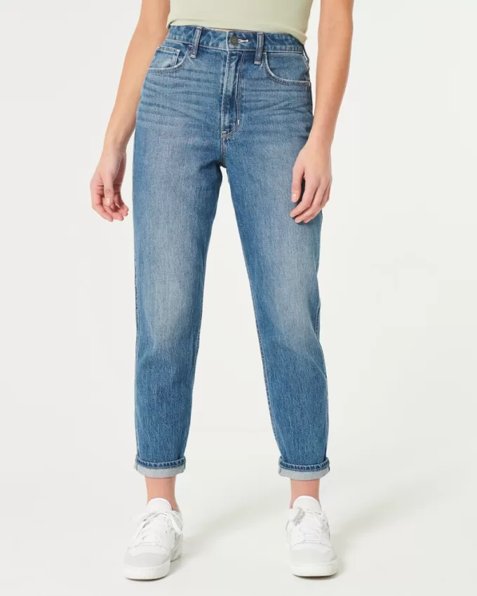 Ultra High-Rise Dark Wash Mom Jeans,Ultra High-Rise Dark Wash Mom Jeans Ultra High-Rise Dark Wash Mom Jeans,Ultra High-Rise Dark Wash Mom Jeans