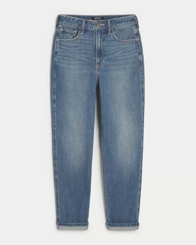 Ultra High-Rise Dark Wash Mom Jeans,Ultra High-Rise Dark Wash Mom Jeans Ultra High-Rise Dark Wash Mom Jeans,Ultra High-Rise Dark Wash Mom Jeans