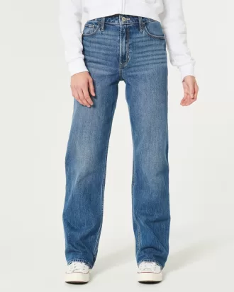 Ultra High-Rise Medium Wash Dad Jeans,Ultra High-Rise Medium Wash Dad Jeans Ultra High-Rise Medium Wash Dad Jeans,Ultra High-Rise Medium Wash Dad Jeans