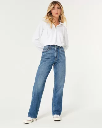 Ultra High-Rise Medium Wash Dad Jeans,Ultra High-Rise Medium Wash Dad Jeans Ultra High-Rise Medium Wash Dad Jeans,Ultra High-Rise Medium Wash Dad Jeans