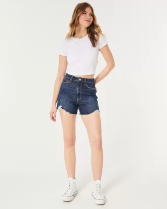 Ultra High-Rise Medium Wash Denim Shorts,Ultra High-Rise Medium Wash Denim Shorts Ultra High-Rise Medium Wash Denim Shorts,Ultra High-Rise Medium Wash Denim Shorts