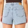 Ultra High-Rise Ripped Light Wash Denim Mom Shorts,Ultra High-Rise Ripped Light Wash Denim Mom Shorts Ultra High-Rise Ripped Light Wash Denim Mom Shorts,Ultra High-Rise Ripped Light Wash Denim Mom Shorts