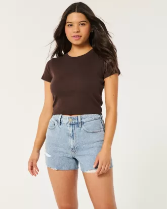 Ultra High-Rise Ripped Light Wash Denim Mom Shorts,Ultra High-Rise Ripped Light Wash Denim Mom Shorts Ultra High-Rise Ripped Light Wash Denim Mom Shorts,Ultra High-Rise Ripped Light Wash Denim Mom Shorts