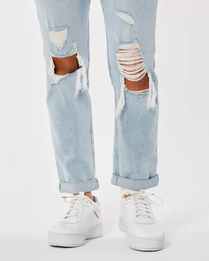 Ultra High-Rise Ripped Light Wash Mom Jeans,Ultra High-Rise Ripped Light Wash Mom Jeans Ultra High-Rise Ripped Light Wash Mom Jeans,Ultra High-Rise Ripped Light Wash Mom Jeans