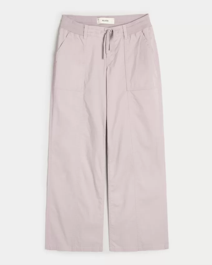 Ultra Low-Rise Poplin Baggy Pants,Ultra Low-Rise Poplin Baggy Pants Ultra Low-Rise Poplin Baggy Pants,Ultra Low-Rise Poplin Baggy Pants
