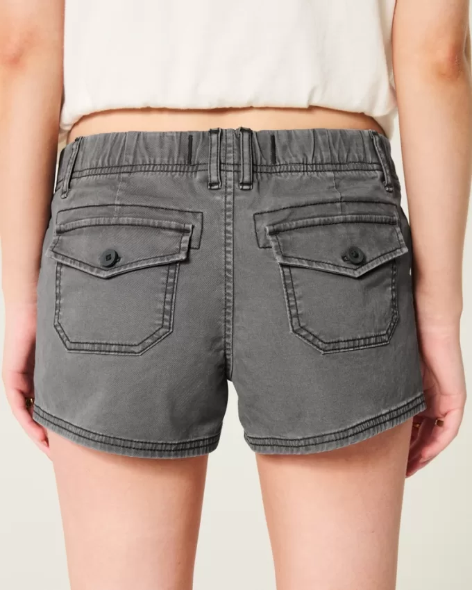 Ultra Low-Rise Twill Mini Shorts,Ultra Low-Rise Twill Mini Shorts Ultra Low-Rise Twill Mini Shorts,Ultra Low-Rise Twill Mini Shorts