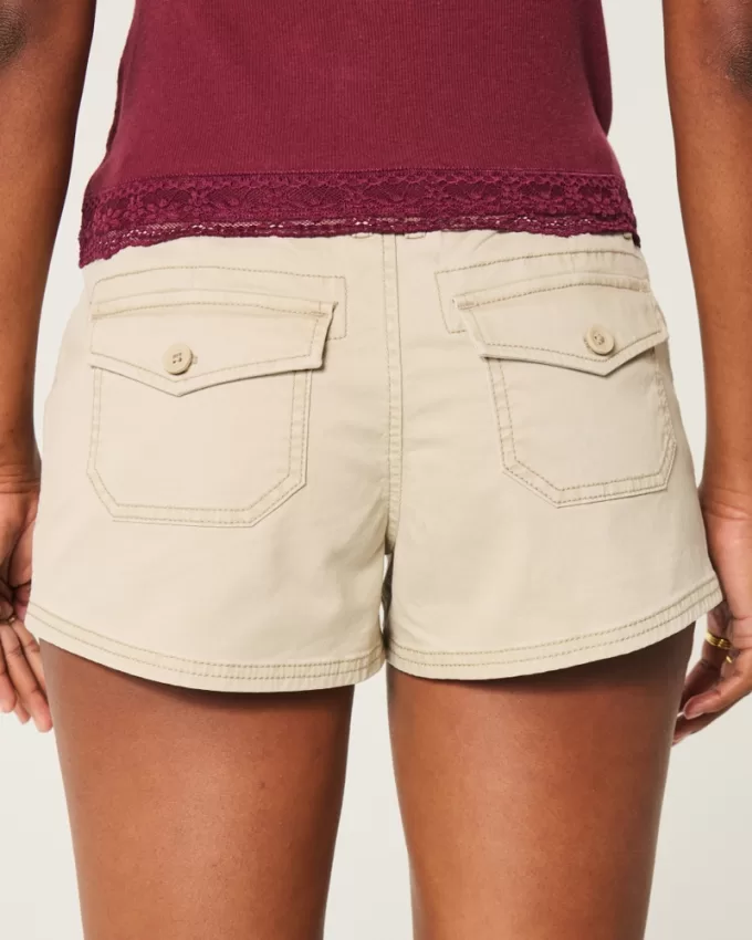Ultra Low-Rise Twill Mini Shorts,Ultra Low-Rise Twill Mini Shorts Ultra Low-Rise Twill Mini Shorts,Ultra Low-Rise Twill Mini Shorts