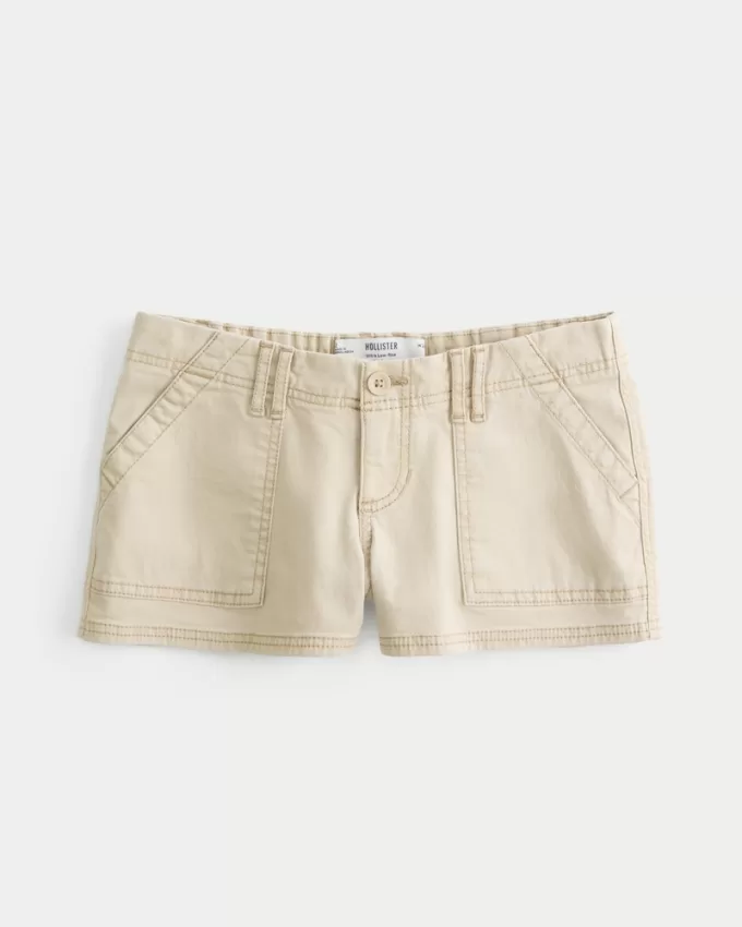 Ultra Low-Rise Twill Mini Shorts,Ultra Low-Rise Twill Mini Shorts Ultra Low-Rise Twill Mini Shorts,Ultra Low-Rise Twill Mini Shorts