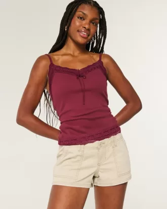 Ultra Low-Rise Twill Mini Shorts,Ultra Low-Rise Twill Mini Shorts Ultra Low-Rise Twill Mini Shorts,Ultra Low-Rise Twill Mini Shorts