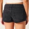 Ultra Low-Rise Washed Black Mini Denim Shorts,Ultra Low-Rise Washed Black Mini Denim Shorts Ultra Low-Rise Washed Black Mini Denim Shorts,Ultra Low-Rise Washed Black Mini Denim Shorts