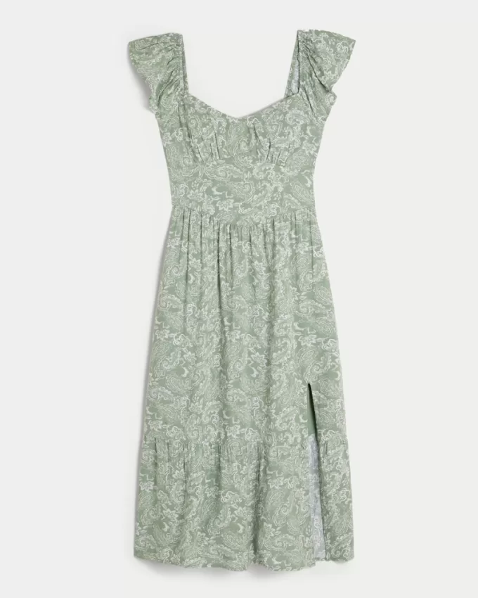 V-Waist Open Back Midi Dress,V-Waist Open Back Midi Dress V-Waist Open Back Midi Dress,V-Waist Open Back Midi Dress