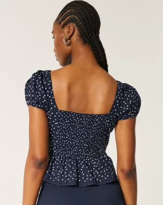 Voile Peplum Top,Voile Peplum Top Voile Peplum Top,Voile Peplum Top