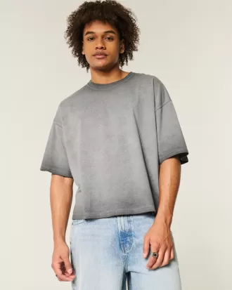 Washed Baggy Crop Crew T-Shirt,Washed Baggy Crop Crew T-Shirt Washed Baggy Crop Crew T-Shirt,Washed Baggy Crop Crew T-Shirt