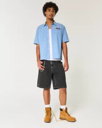 Washed Black Baggy Jean Shorts,Washed Black Baggy Jean Shorts Washed Black Baggy Jean Shorts,Washed Black Baggy Jean Shorts