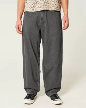 Washed Black Embroidered Baggy Skater Jeans,Washed Black Embroidered Baggy Skater Jeans Washed Black Embroidered Baggy Skater Jeans,Washed Black Embroidered Baggy Skater Jeans