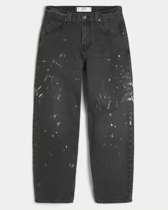 Washed Black Paint Splatter Baggy Skater Jeans,Washed Black Paint Splatter Baggy Skater Jeans Washed Black Paint Splatter Baggy Skater Jeans,Washed Black Paint Splatter Baggy Skater Jeans