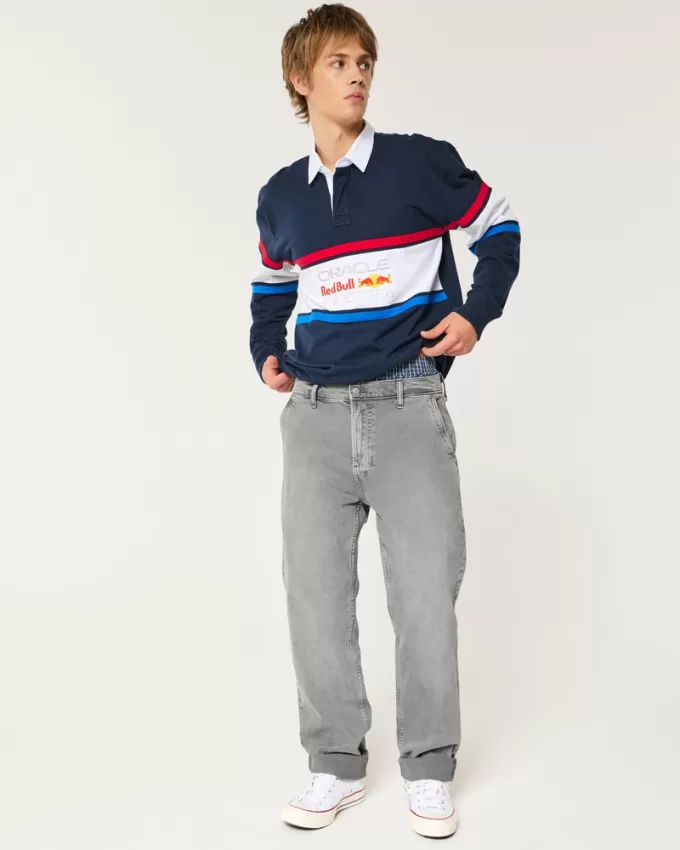 Washed Grey Loose Jeans,Washed Grey Loose Jeans Washed Grey Loose Jeans,Washed Grey Loose Jeans