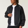 Zip-Up Windbreaker Jacket,Zip-Up Windbreaker Jacket