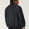 Zip-Up Windbreaker Jacket,Zip-Up Windbreaker Jacket